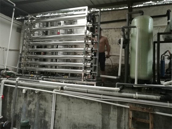 绿点纯水设备入驻东莞仙草园绿豆沙工厂