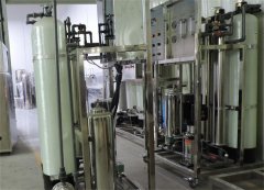 玻璃生产厂用反渗透纯水设备安装详解